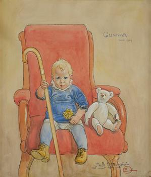 646. Carl Larsson, "Gunnar".