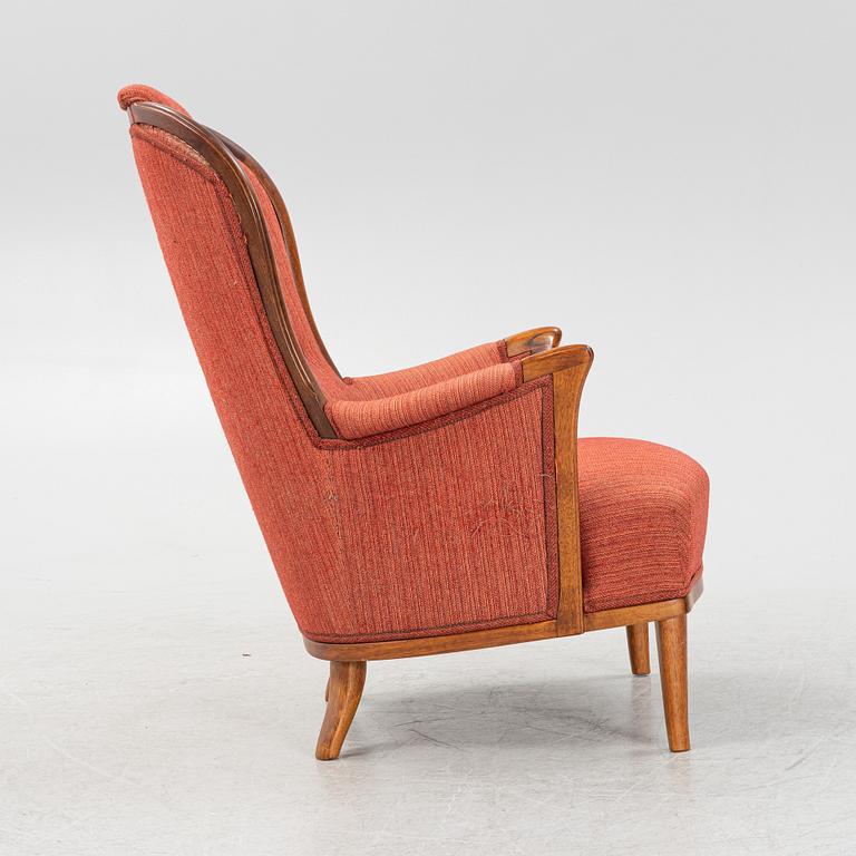 Carl Malmsten, fåtölj, ”Vår fru ”, 1900-talets andra hälft.