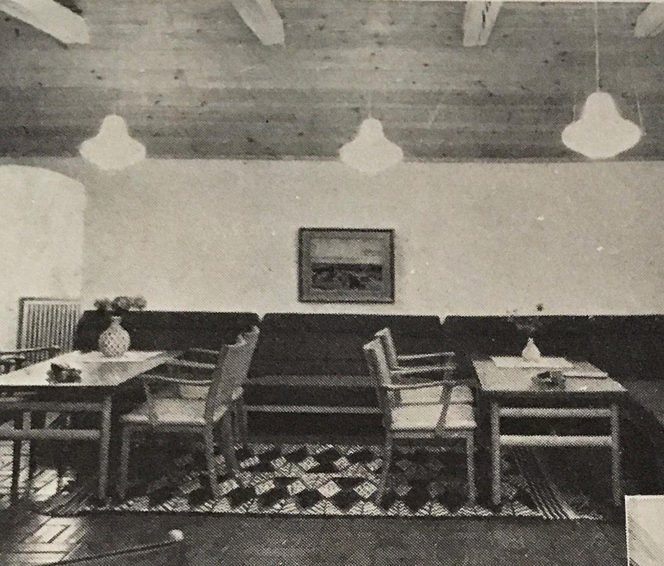 Carl-Axel Acking, a pair of Swedish Modern ceiling lamps, 1940-50's.