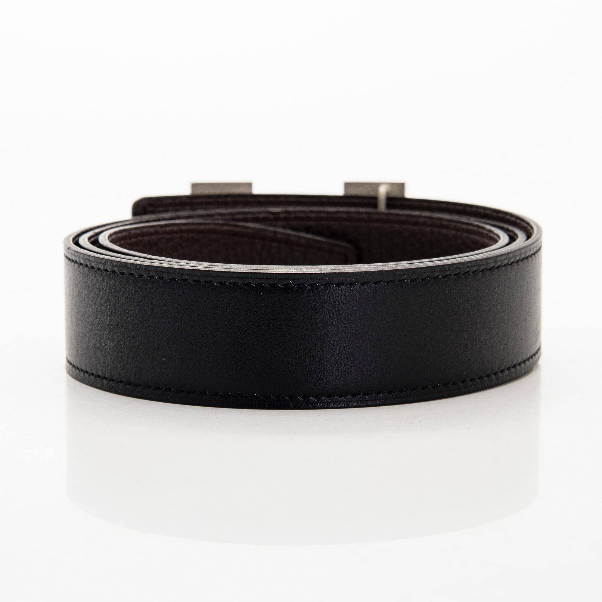 Hermès, a 'Constance' belt, size 95, 2012.