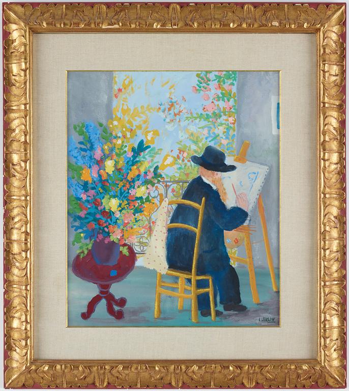 Lennart Jirlow, "I konstnärens ateljé".
