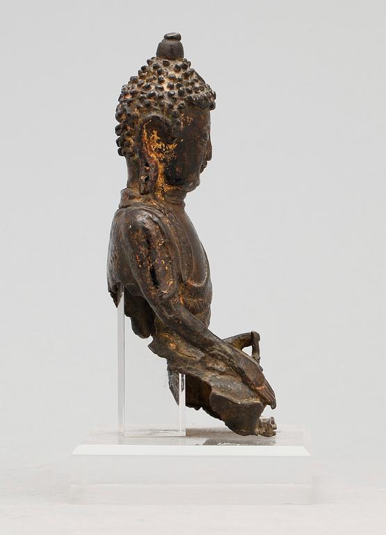 BUDDHA, brons. Kina, Ming dynastin, 1400/1500-tal.