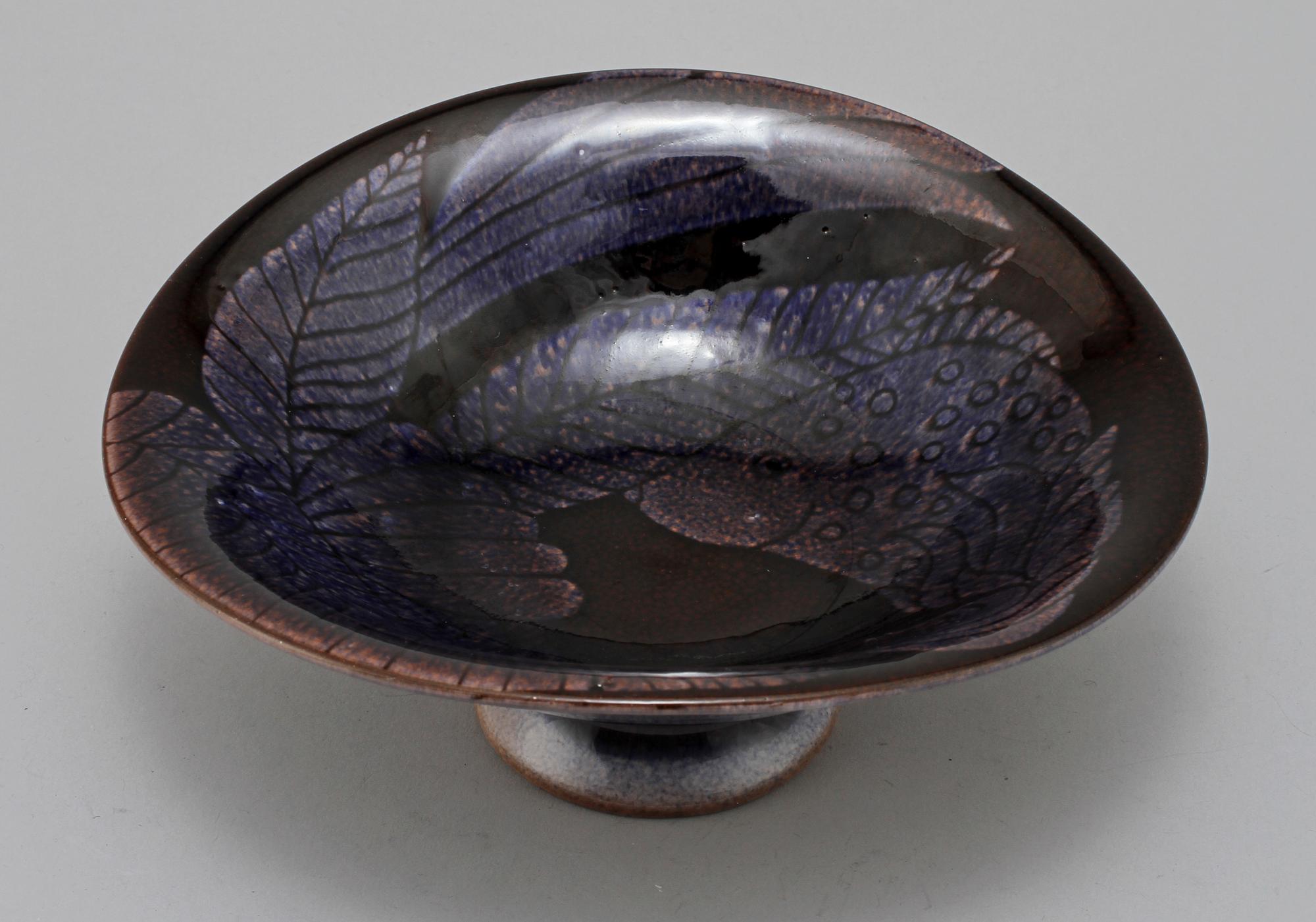 SKÅL, glaserad keramik, Anna-Lisa Thomson, Upsala-Ekeby, 1960-tal.
