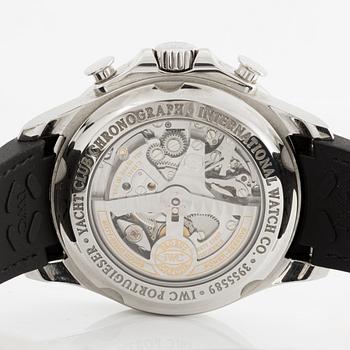 IWC, Schaffhausen, Portuguese Yacht Club, Chronograph, wristwatch, 45,5 mm,.