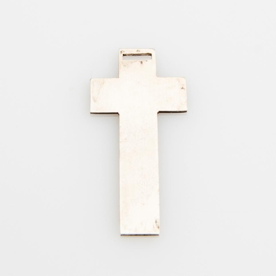 Wiwen Nilsson, Pendant in the form of a cross, sterling silver Lund 1957.