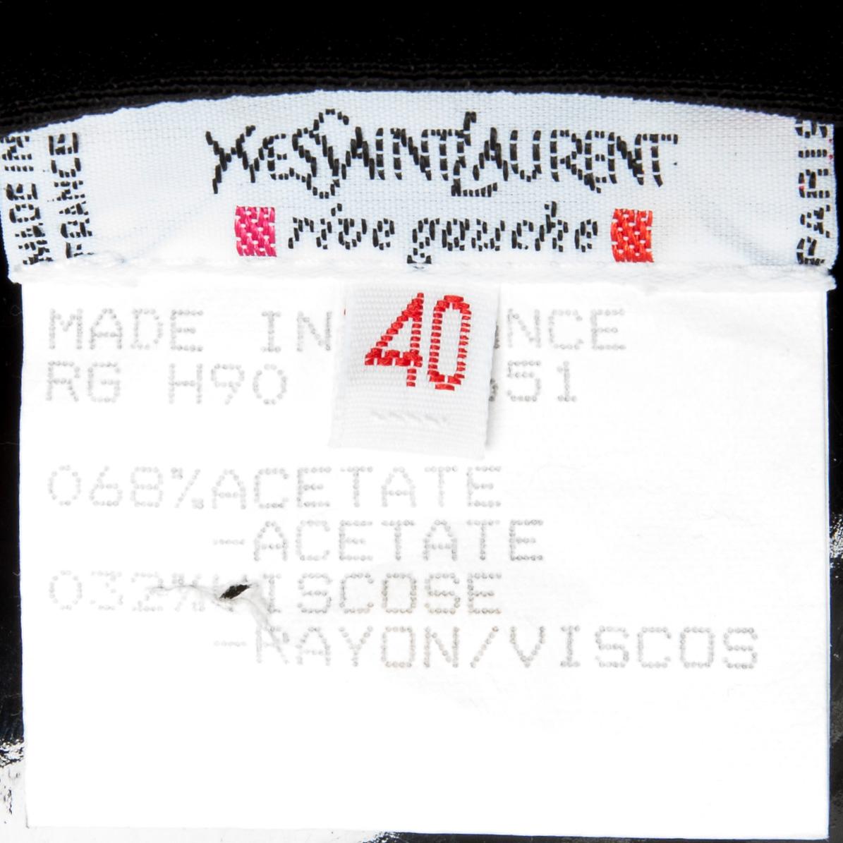 PUKU, kaksi osaa, Yves Saint Laurent.