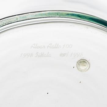 ALVAR AALTO, VASE, signed  Alvar Aalto 100, Iittala 1998.
