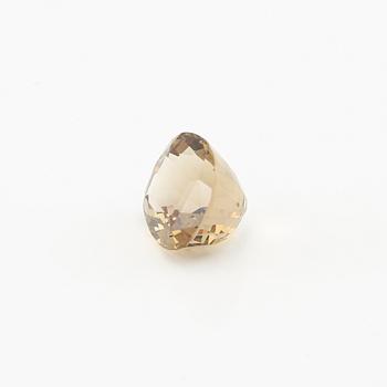 Loose step-cut citrine, likely from Wiwen Nilsson's workshop.