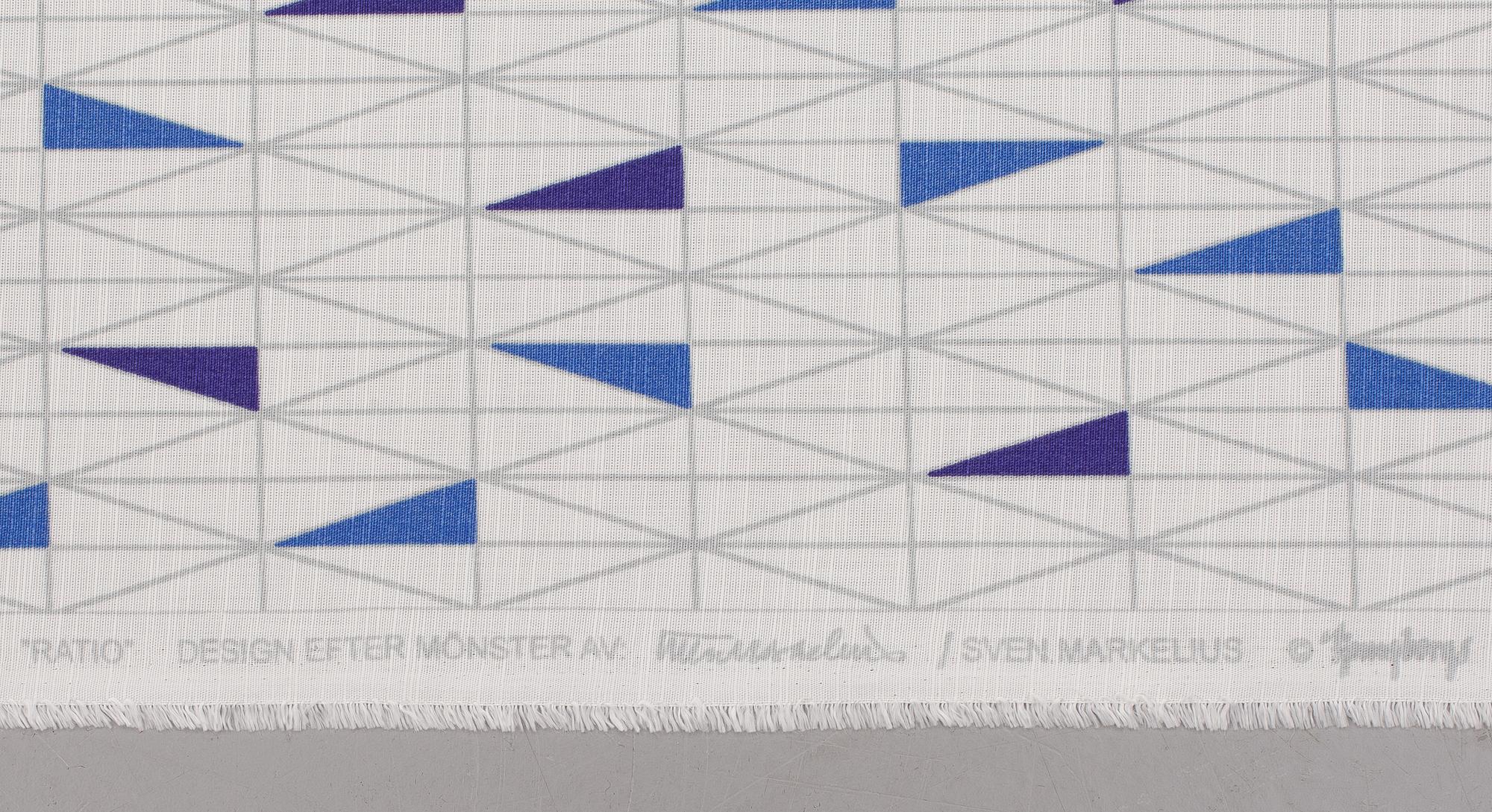 SVEN MARKELIUS, tyg, "Ratio", 7 meter.