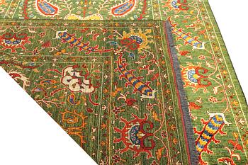 A Kazak carpet, c. 304 x 205 cm.