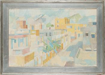 Per Stenius, olja på duk, signerad och daterad -61.