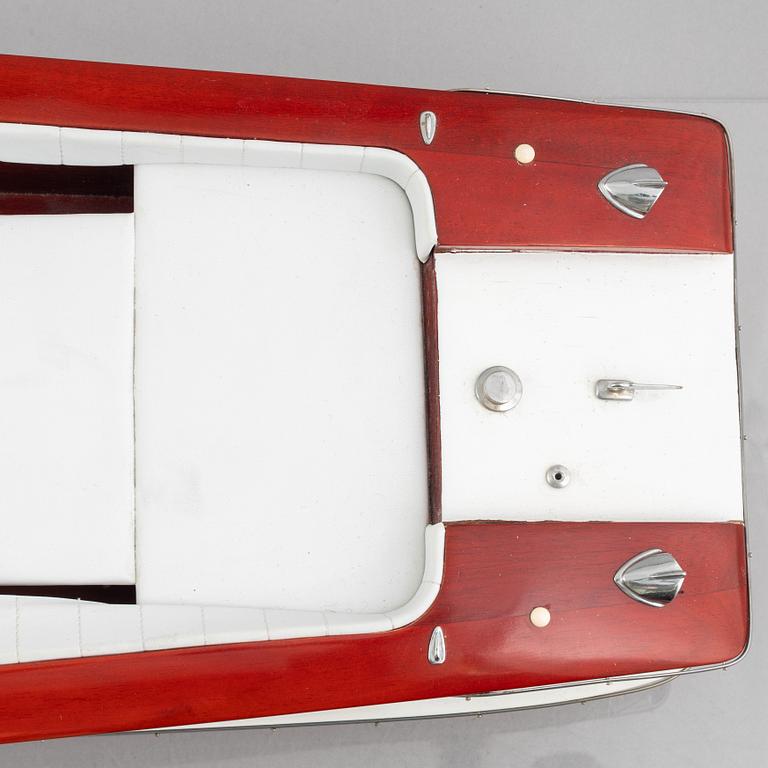 Model boat, Riva, second half of the 20th century.
