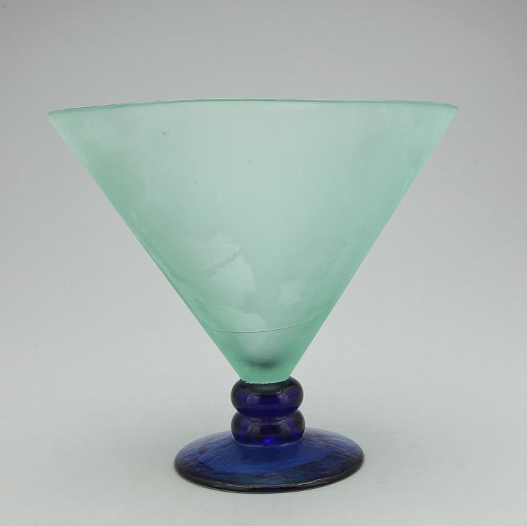 SKÅL, glas, 1900-talets andra hälft.