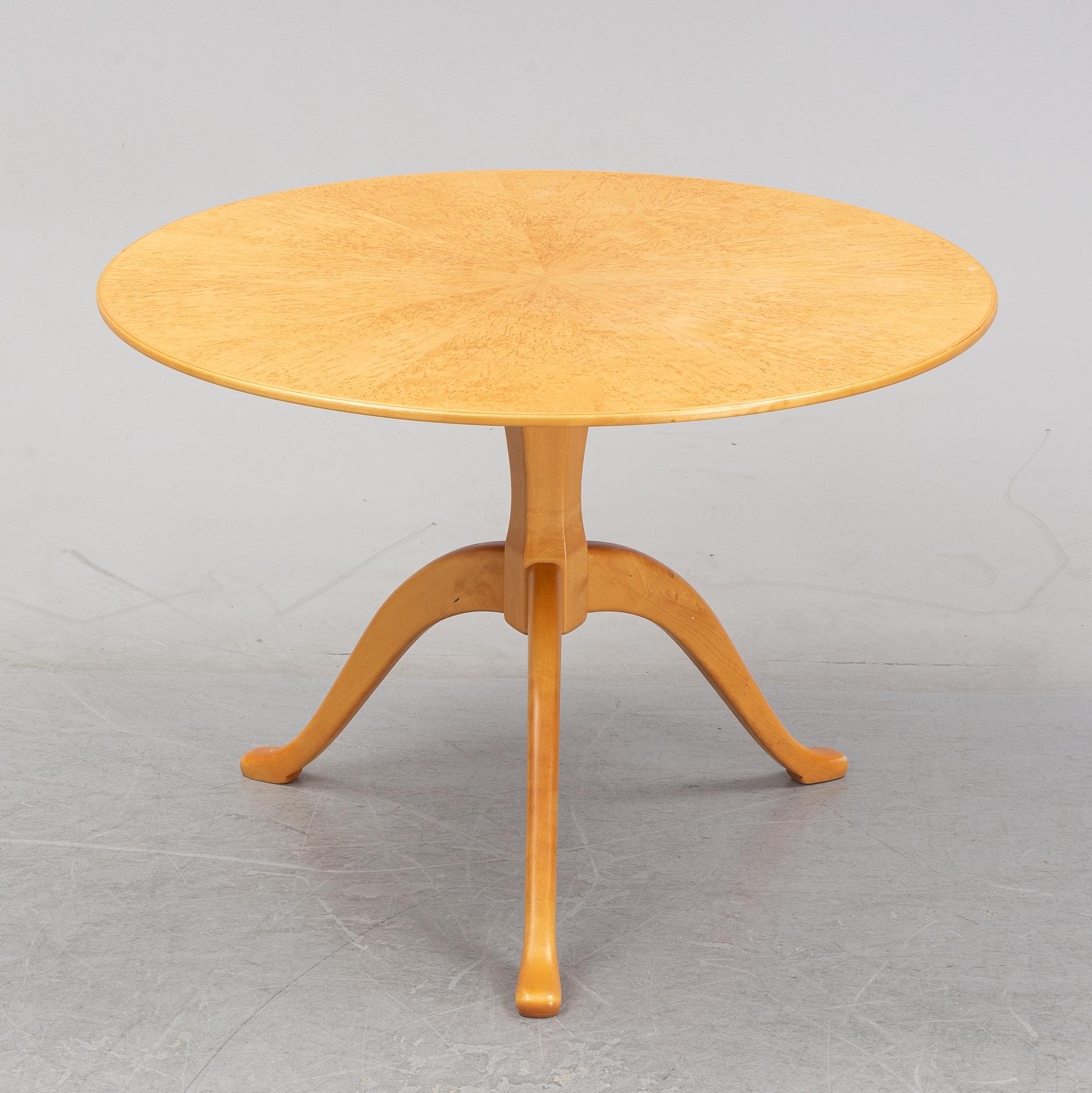 Carl Malmsten soffbord, "Berga", 1900-talets andra hälft.