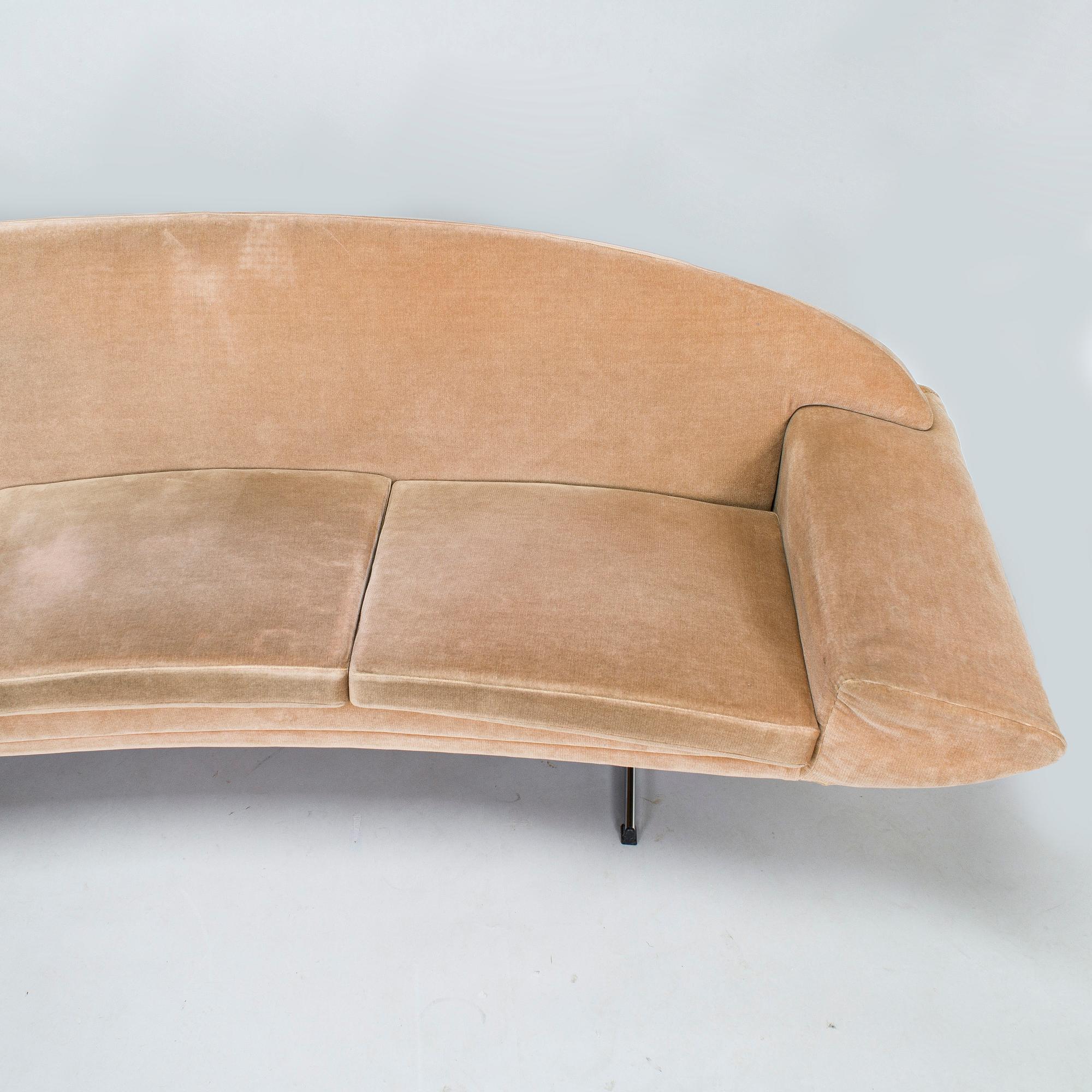 Johannes Andersen, an early 1970s 'Capri' sofa  Trensum. for.