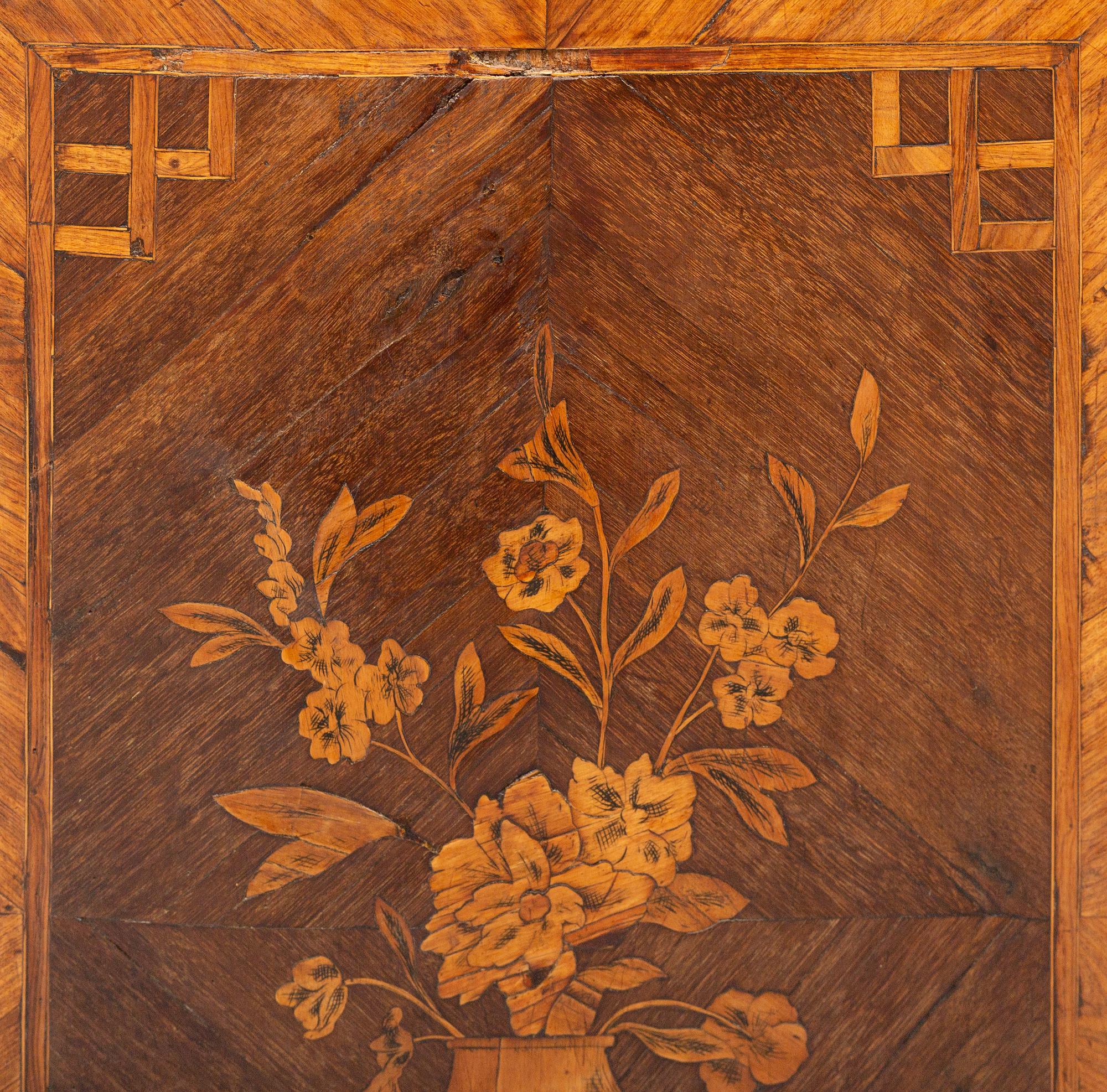A French chest of drawers, mid 18th Century.