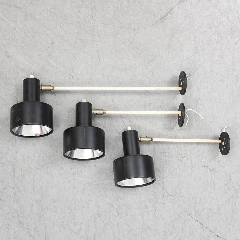 Three Omi wall lights, Denmark, 1960's.