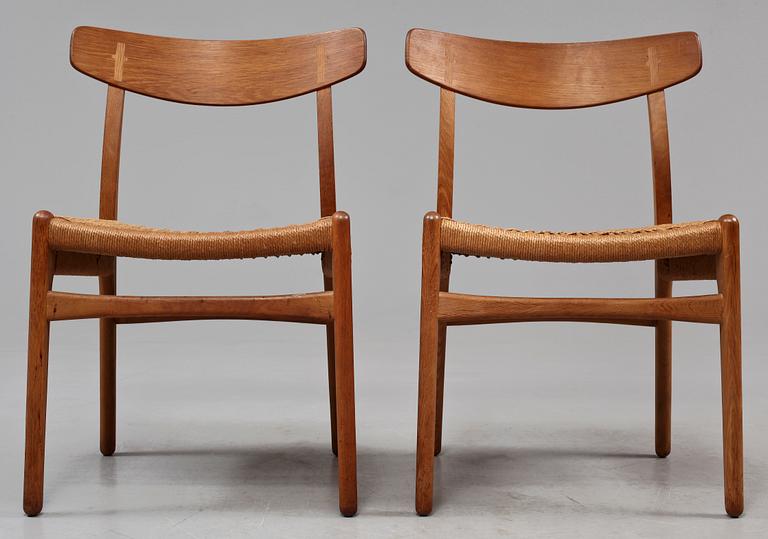 STOLAR, ett par, Hans J Wegner, 1900-talets andra hälft.