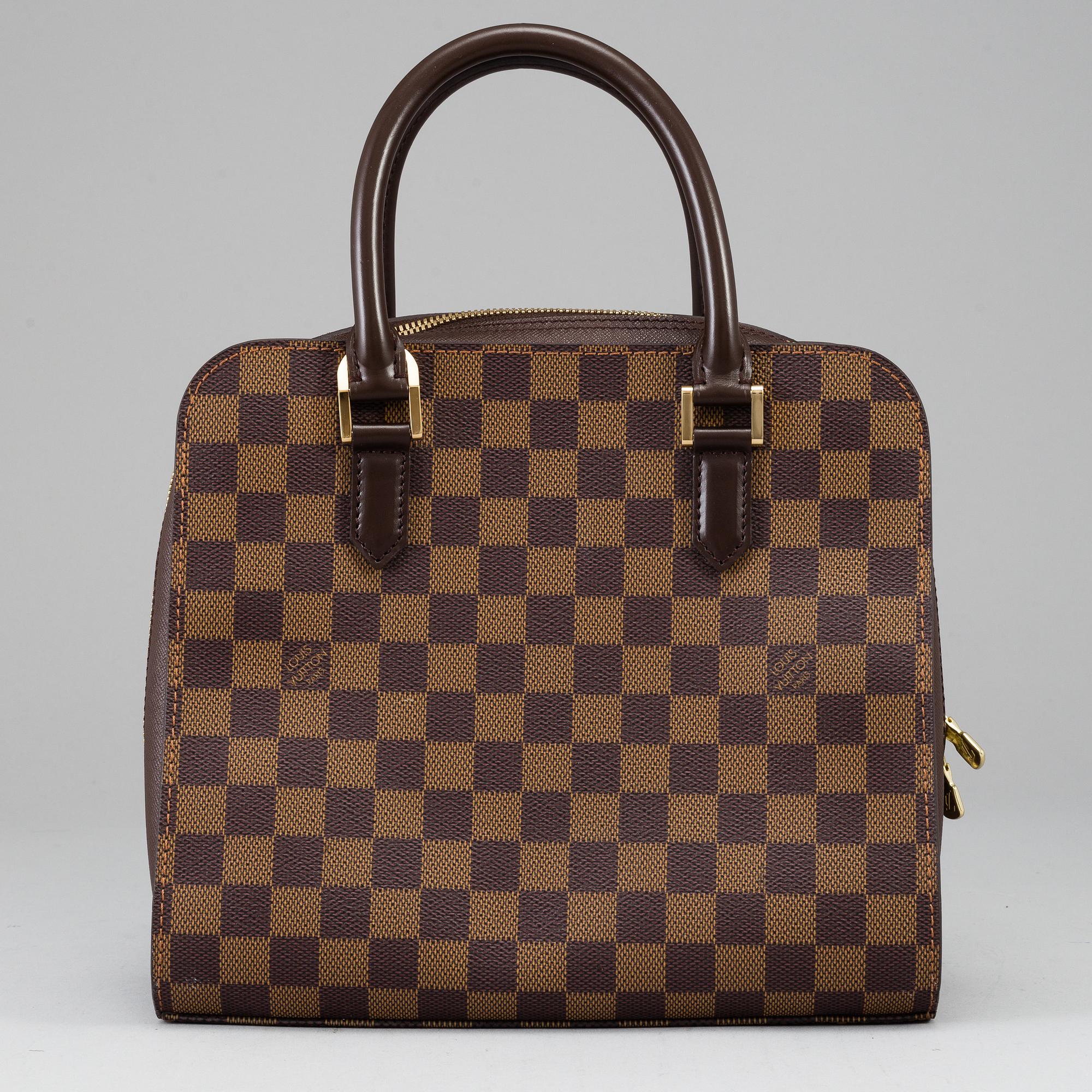 LOUIS VUITTON, a Daier Ebene 'Triana' handbag, 2001.