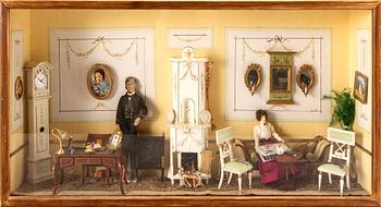 Carin Backlund, tittskåp signerat 1900-talets senare del.