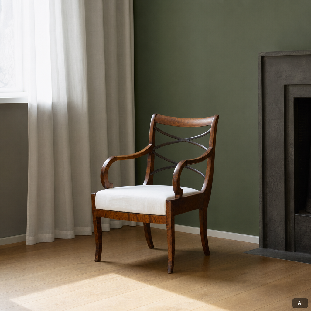 Carl Malmsten, A pair of Swedish Grace armchairs, SMF/Ferdinand Lundquist & Co, Gothenburg 1920s.