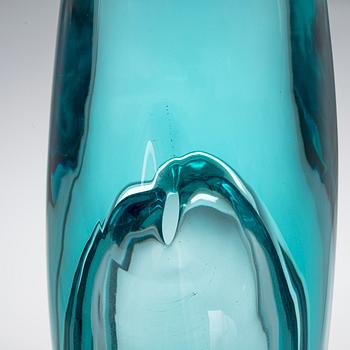 Timo Sarpaneva, glasskulptur "Orkidea Adriatico" signerad Timo Sarpaneva Studio Pino Signoretto - Murano 1999.