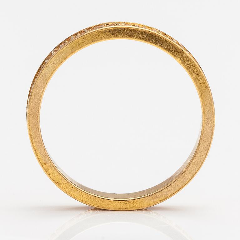 Björn Weckström, Ring "Lapp gold", 18K guld. Lapponia 1972.