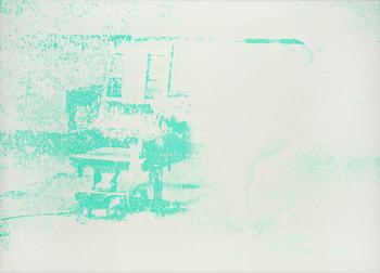 197. Andy Warhol, "Electric chair".