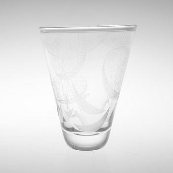 VAS, glas, Vicke Lindstrand, Kosta.