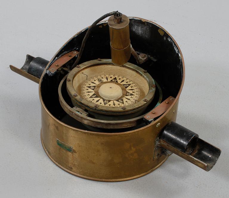 NAKTERHUS MED KOMPASS, C. M Hammar, Göteborg, 1900-tal.