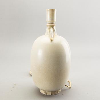 Gunnar Nylund, a stoneware table lamp, Rörstrand, Sweden 1930-40's.