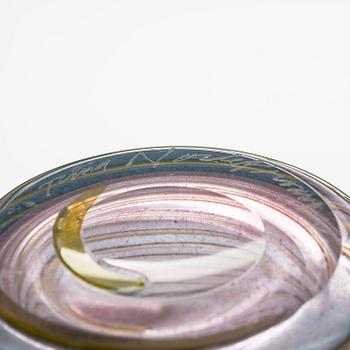 Tiina Nordström, an art glass signed Tiina Nordström, Nuutajärvi.