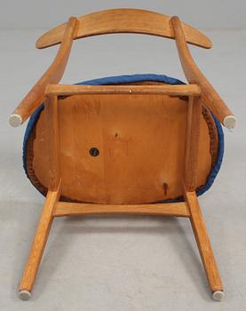 STOLAR, fyra st, "CH 30", Hans Wegner för Carl Hansen & Son, Danmark, 1900-talets andra hälft.