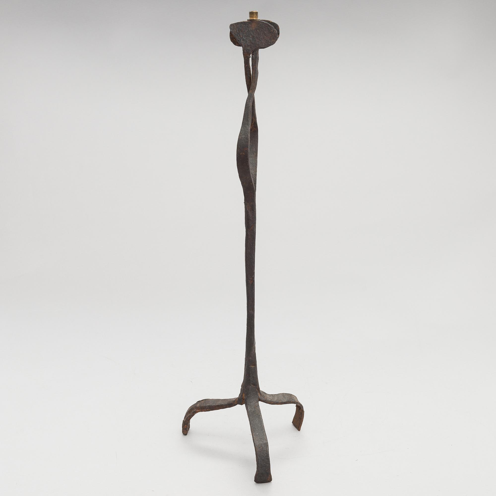 Rush light holder, ironwork, 18th century or older.