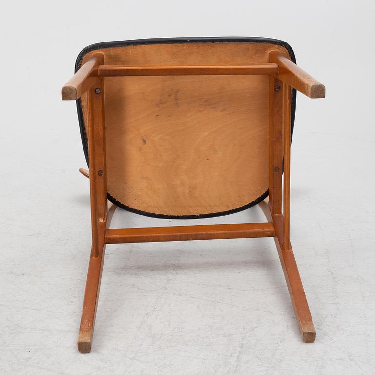 Chairs, 7 pcs, Farstrup, Denmark, 1950s/60s.