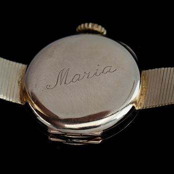 ARMBANDSUR, 14K guld, Certina. Total vikt inklusive urhus ca 28 g.