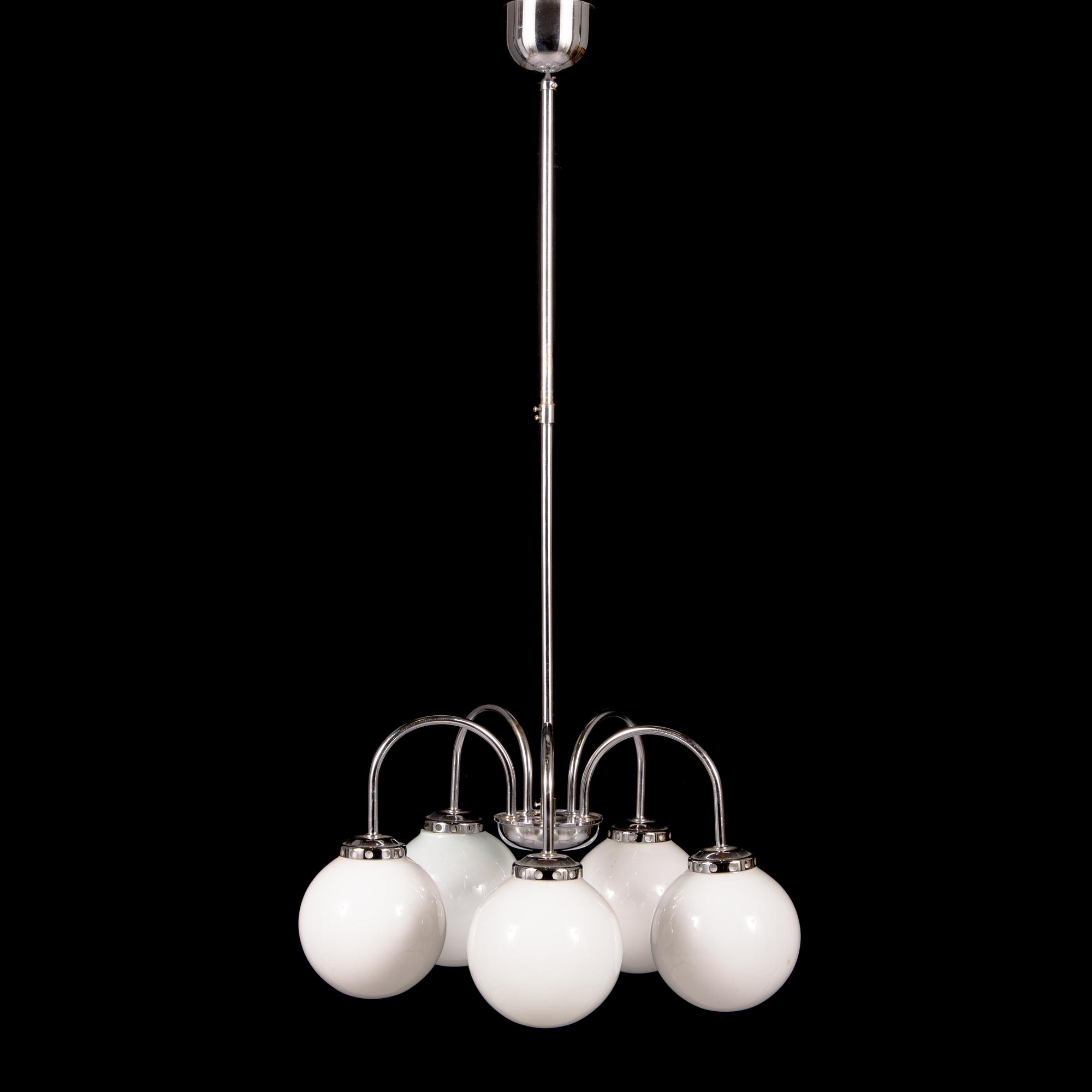 A 1960's "Bridge" 019433 A/3 pendant light.