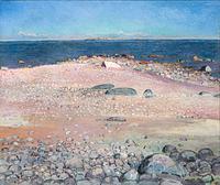 Arthur Bianchini, "Autumn Day by the Sea". (Motif from Sandhamn).