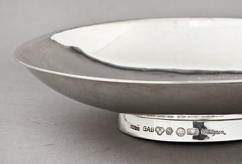 SKÅL, sterlingsilver, Sven Arne Gillgren, GAB, Stockholm, 1948. Vikt 275 g.