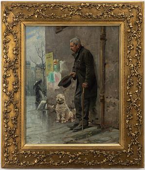 Carl Trägårdh, "Gatubild från Paris".