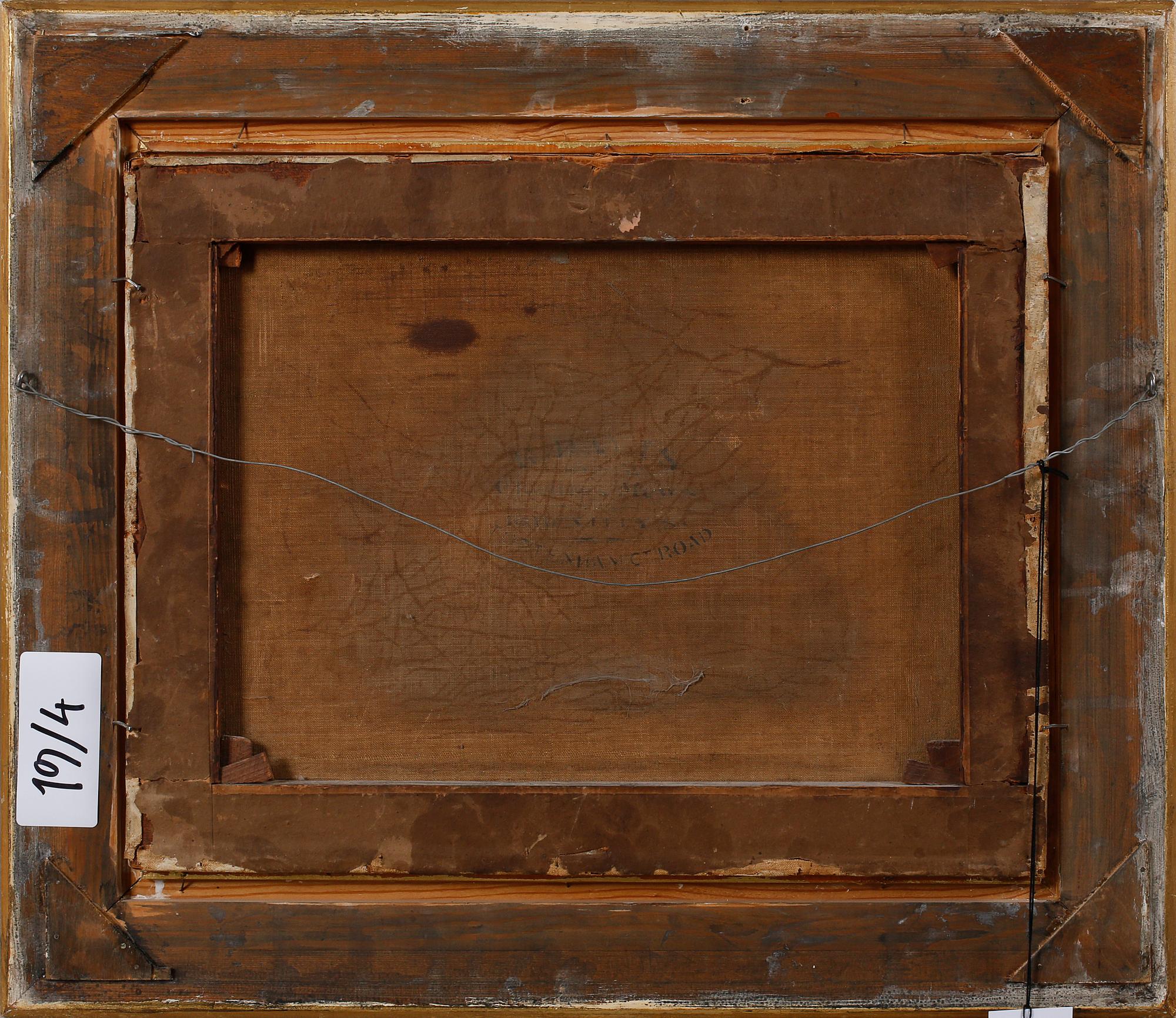 JOHN MORGAN, oil on canvas, signed and dated 1869.