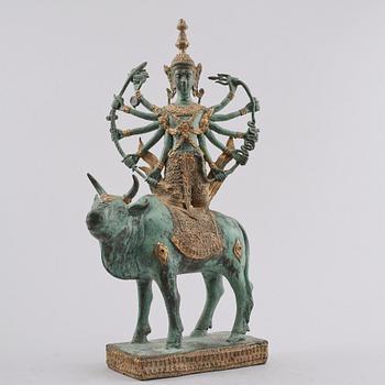 SKULPTUR, brons, orientalisk, 1900-tal.