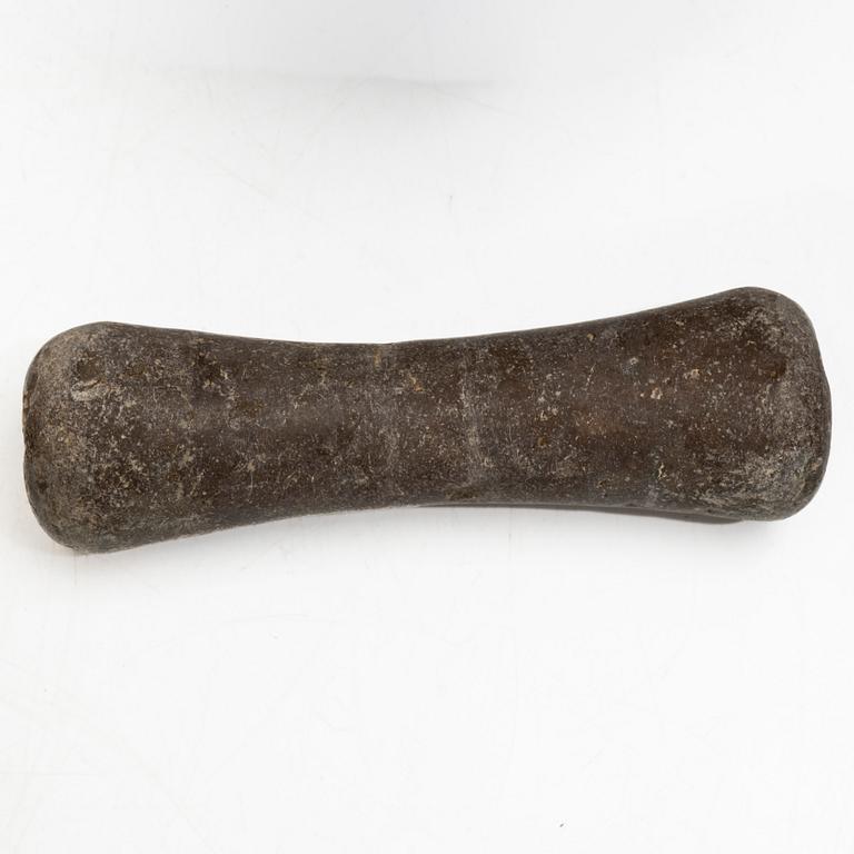 Mortlar, två st, 1800-tal.