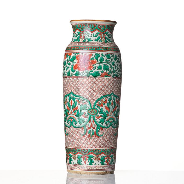 A sleeve vase, 17th century, Transition/Kangxi.