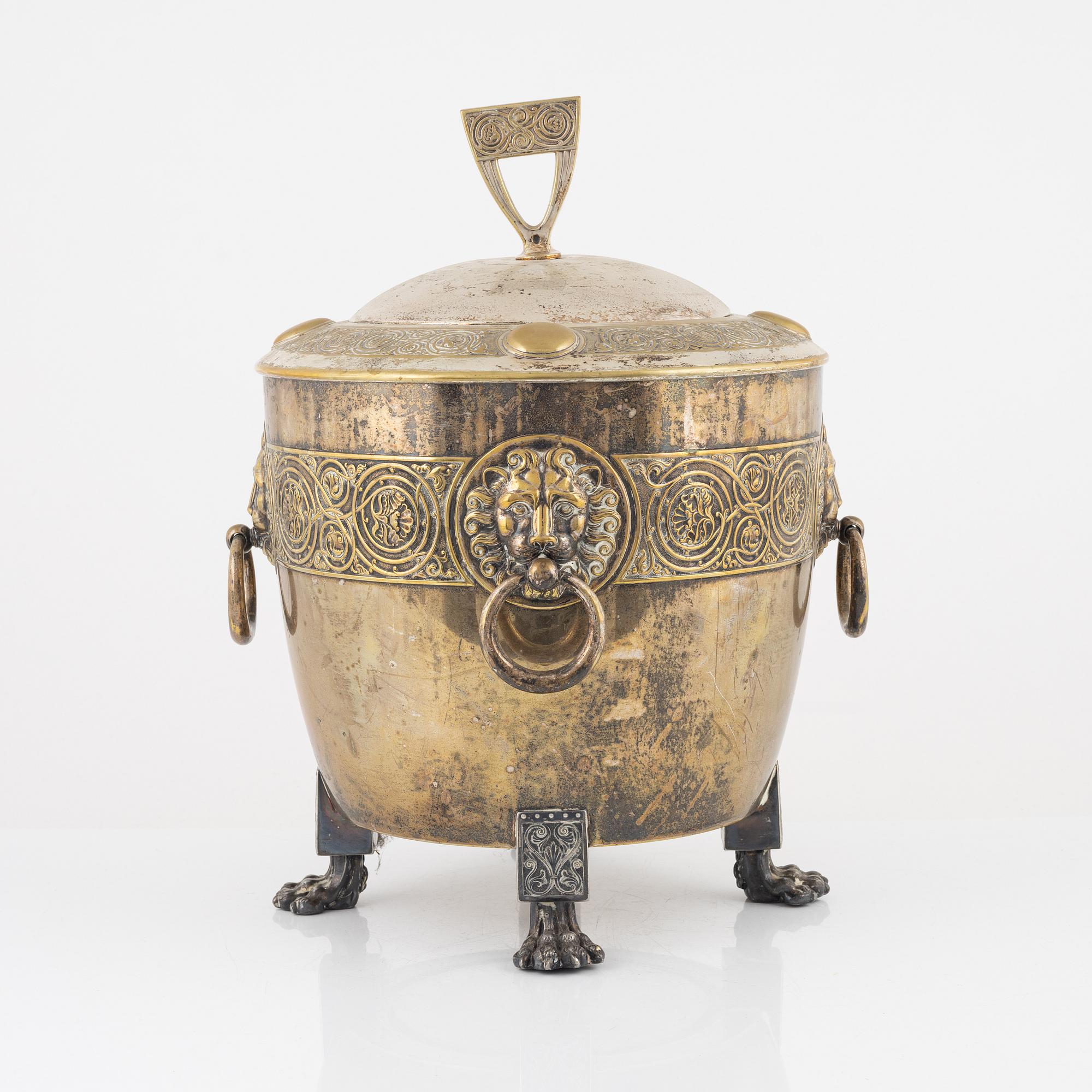 Champagnekylare, Württembergische Metallwarenfabrik (WMF), 1900-talets början.