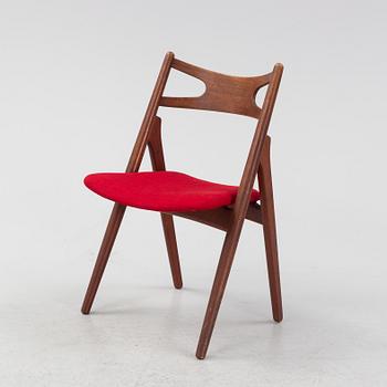 Hans J Wegner, 'CH-29' / 'Savbukkestolen', Carl Hansen & Son, Odense, Danmark 1950-60-tal.