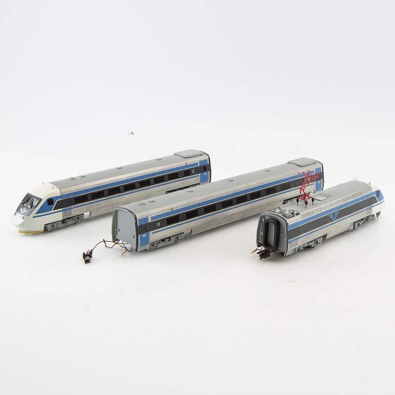 Ellok SJ Litt X2 skala 1/87 loknummer 2001  3 dlr i ask.