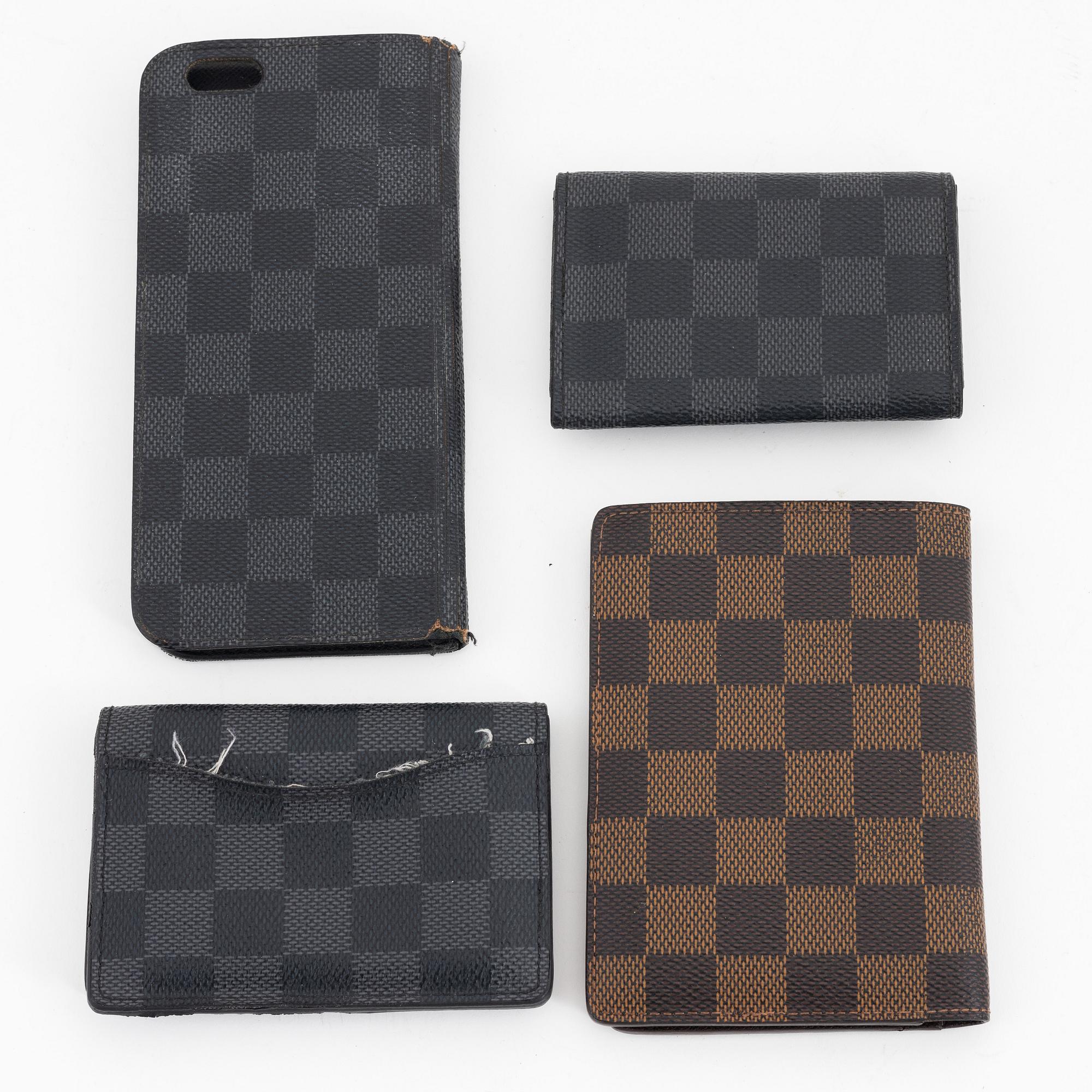 Louis Vuitton, accessoarer, 4 st, 2008-2015.