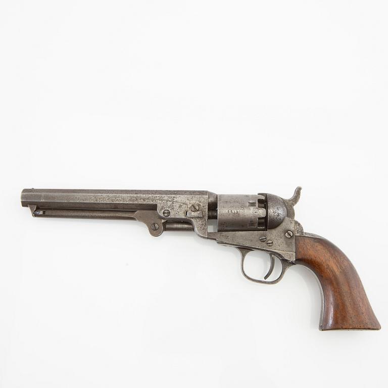 Revolver, Colt 1849 Pocket, USA, manufactured 1867.