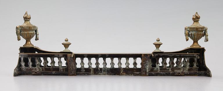 BRASSTÄLL, mässing, 1800-/1900-tal.